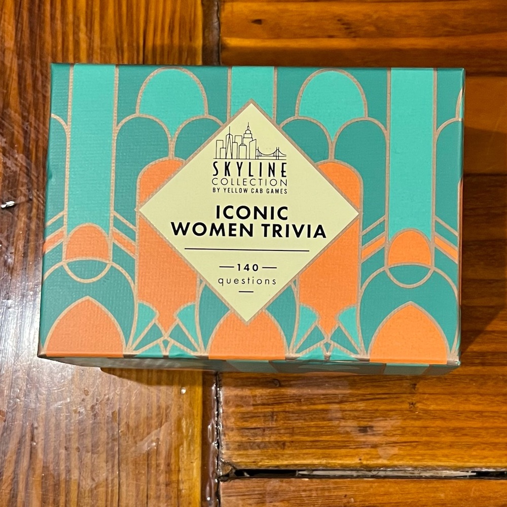 Iconic Women Trivia Card Game